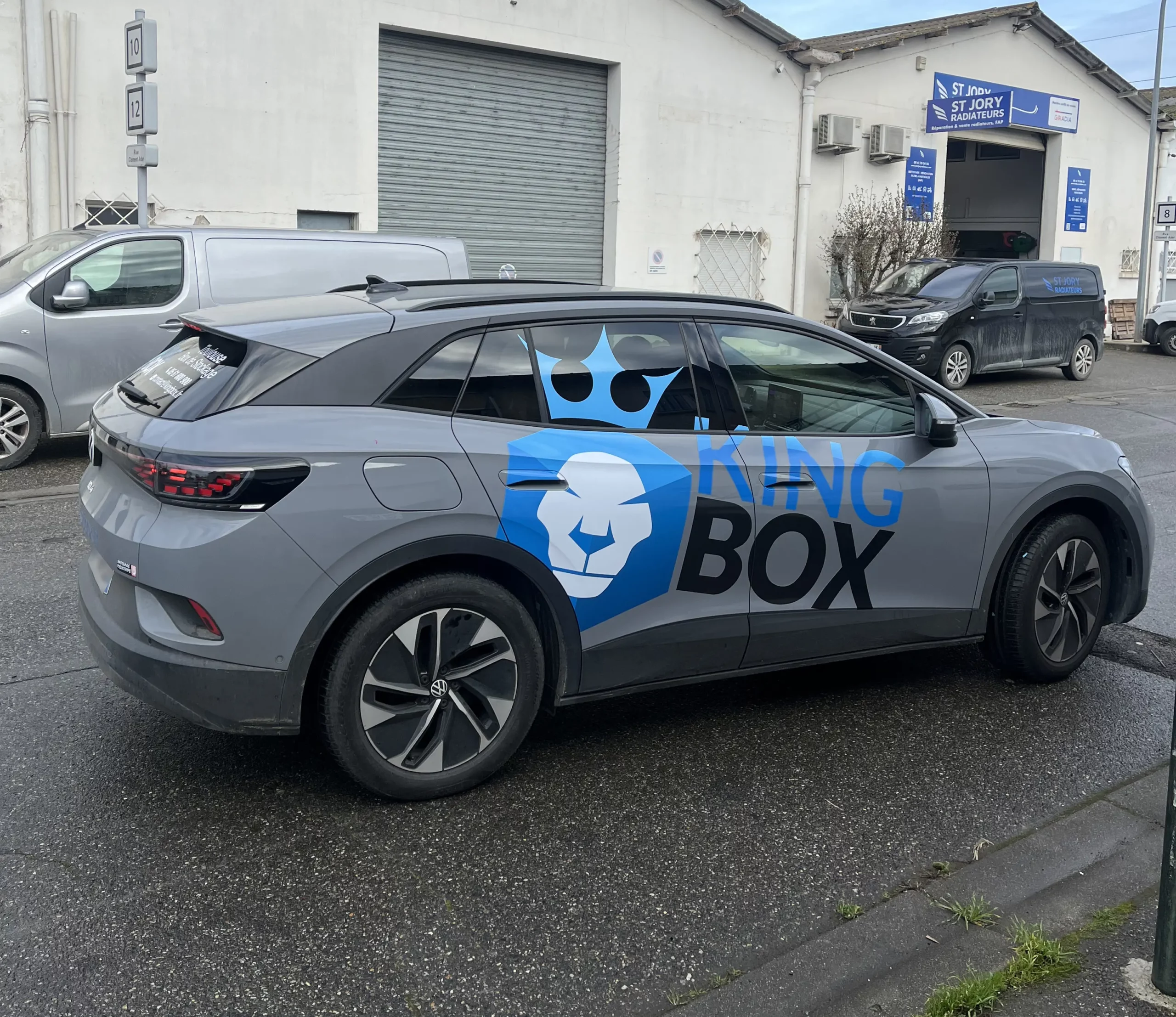 King box — après